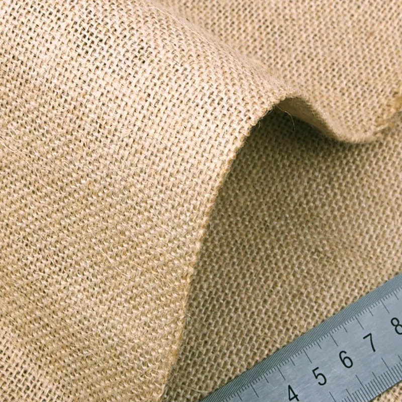 Natural hessian jute fabric sack SOLD PER METRE 44w upholstery or